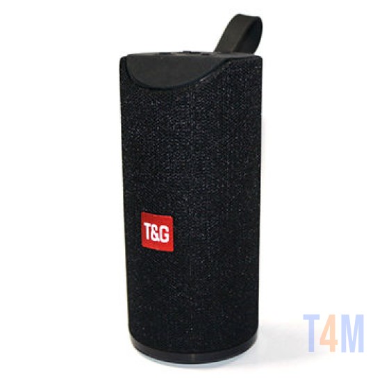 COLUNA DE SOM PORTÁTIL TG-113A AUX/USB/CARTÃO DE MEMÓRIA PRETO